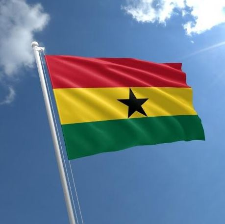 File Photo of a Ghana flag