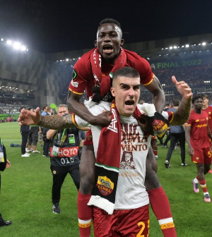 Felix Afena Gyan and Gianluca Mancini