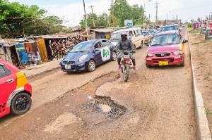 The Deplorable State Of Accra Roads