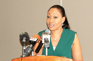 Jean Mensa is the Chairperson of the Electoral Commission