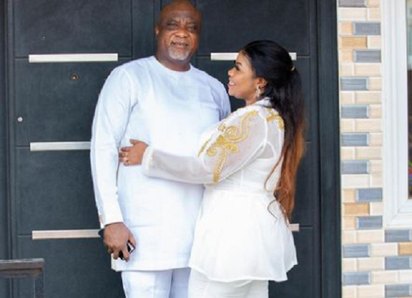 Hopeson Adorye and wife Empress Gifty