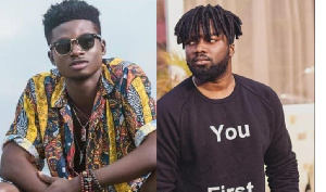 Kuami Eugene (L), Lord Paper (R)