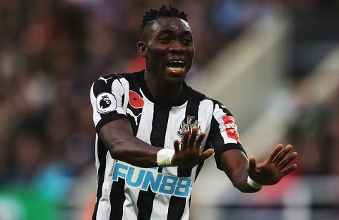 Atsu has not started a game for Newcastle this season