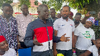 Joshua Kwaku Abonkra speaking