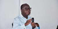 National Chairman of the New Patriotic Party,  Mr. Freddie Blay