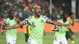 Nigeria captain William Troost-Ekong