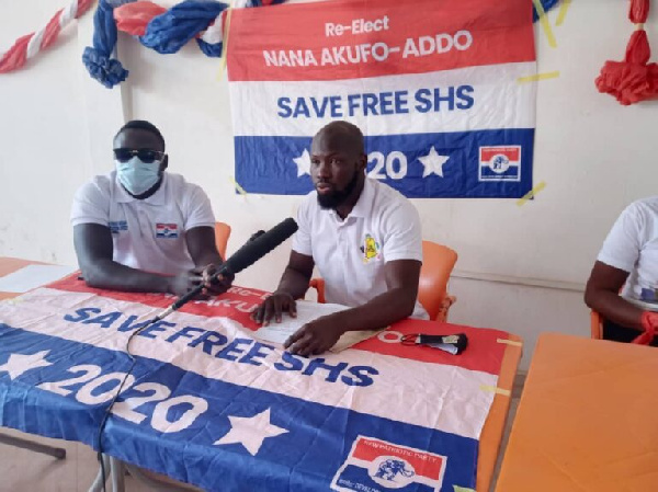 Convener of YWC, Abdul-Aziz Puoyel addressing the press conference