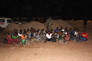 The 31 people arrested by Vanguard's Forward Operating Base