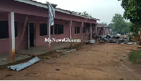 One of the affected dormitories