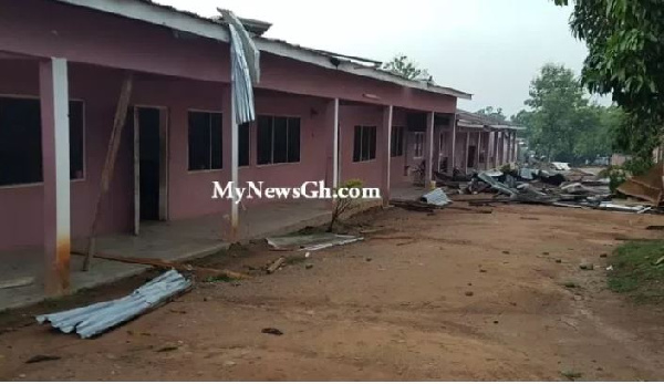 One of the affected dormitories