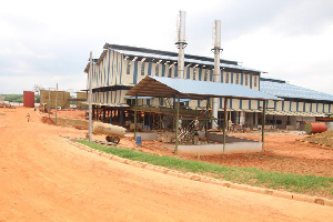 The PSG Oil Palm Processing Factory at Daboase