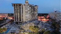 A 12-storey residential building collapse overnight for north of Miami, Florida, officials say