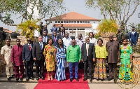 President Akufo-Addo also inaugurated a nine-member New Year School Advisory Board