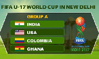 India are, by all accounts, in a tough Group A alongside Colombia, Ghana and the USA