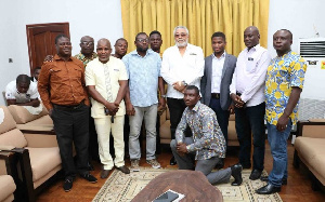 NDC Executives Meet Rawlings 4