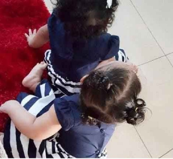 The adorable twins of Nadia Buhari