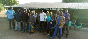 A photo of the arrested ECOWAS nationals