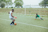 Black Satellites goalkeeper's trainer Fatau Dauda