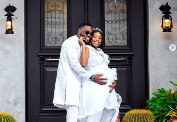 Tracy shares throwback maternity shots with Kennedy Osei as they mark wedding anniversary