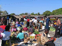 A market scene at Twifo Praso