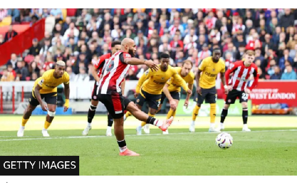 Bryan Mbeumo now has six goals in seven Premier League appearances this season