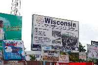 Wisconsin University sign post