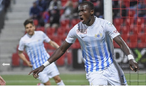 Raphael Dwamena was on target for FC Zurich