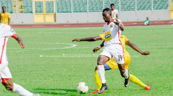 Former Asante Kotoko midfielder, Jordan Opoku