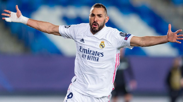 Karim Benzema ya ci kwallo daya