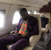 Apostle Johnson Suleman in his newly acquired private jet