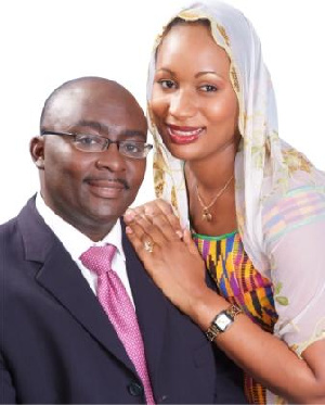 Mahamudu Bawumia  Wife