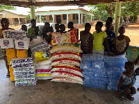 The items presented to Orphanages in Savannah Region