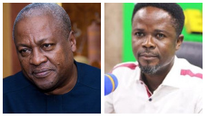 John Dramani Mahama and Dan Kwaku Yeboah