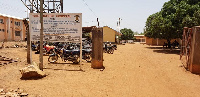 The entrance of Sissala East Municipal hospital