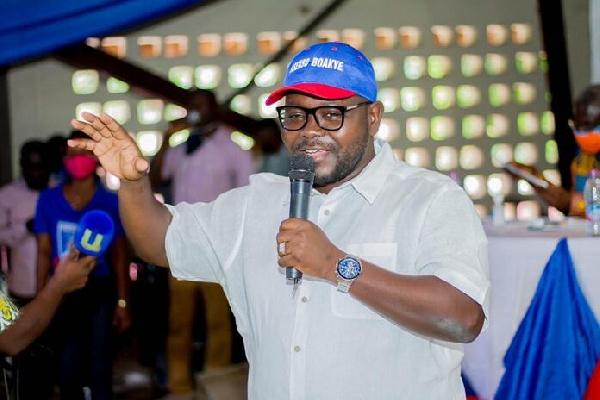 rancis Asenso-Boakye is NPP Parliamentary aspirant for Bantama