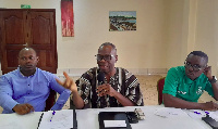 Dr. Daniel Osei Ofosu (middle)