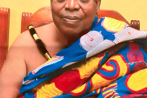 The Paramount Chief of Asokore, Nana Professor Susubiribi Krobea Asante