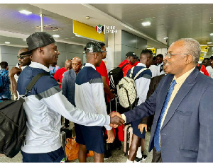 The first batch of the Sudanese contingent has arrived in Ghana