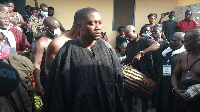 Oseedeayo Kwasi Akuffo II was enstooled regardless of the ban on social gatherings