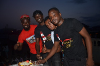 Kwaku Manu, Mustapha Inusah and Bismark the Joke