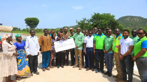 About 160 farmers of the Bui Dam Project Affected Persons benefited from the package