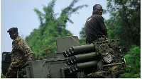 UPDF troops during a military operation