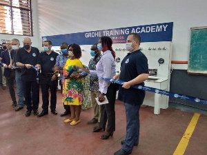 GROHE commences plumbing training in Ghana