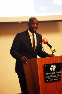 Tony Baffoe was recently appointed CAF deputy General Secretary