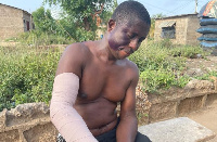 Mr. Edmond Tetteh Tawiah was allegedly attacked by Ga West MCE's thugs