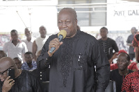 Flagbearer of the National Democratic Congress, John Dramani Mahama