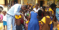 File photo; Pupils of Asuasu D/A Basic School