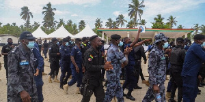 A photo of some police officers