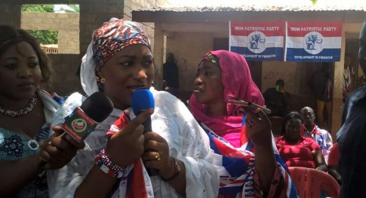 File photo: Samira Bawumia addressing some Fulanis