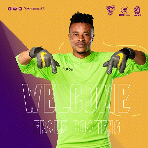 Medeama SC goalkeeper Frank Boateng